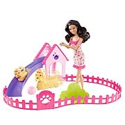 Barbie Puppy Play Park Nikki Doll and Playset