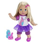 Little Mommy Talk With Me Caucasian Doll