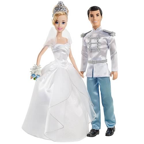 Disney Princess Cinderella Fairytale Wedding Dolls Set