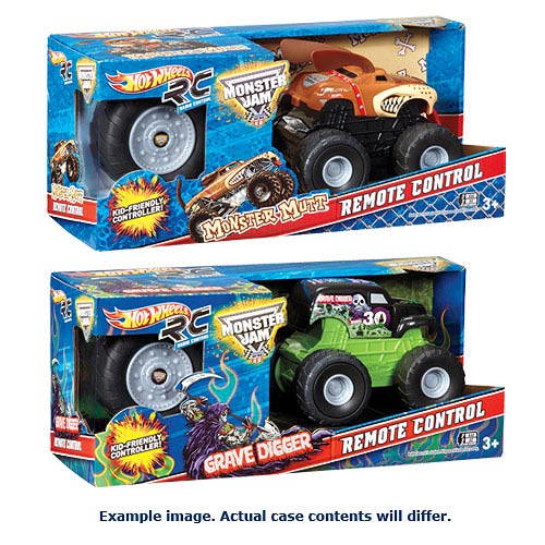 Hot Wheels RC Monster Jam Vehicle Case
