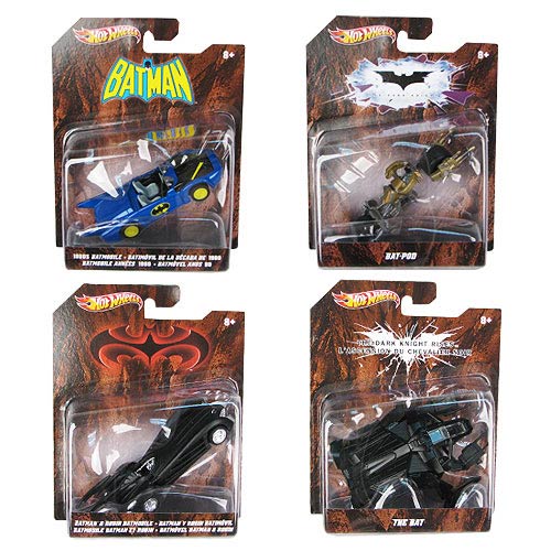 Batman Hot Wheels 1:50 Vehicles Wave 3 Set