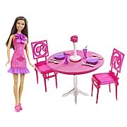 Barbie Nikki Doll and Dining Room Playset