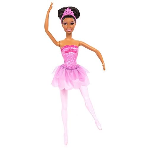 Barbie African American Pink Shoes Ballerina Doll