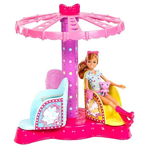 Barbie Sisters Twirly Ride Playset