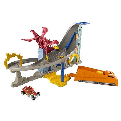 Hot Wheels Dragon Destroyer Track Playset