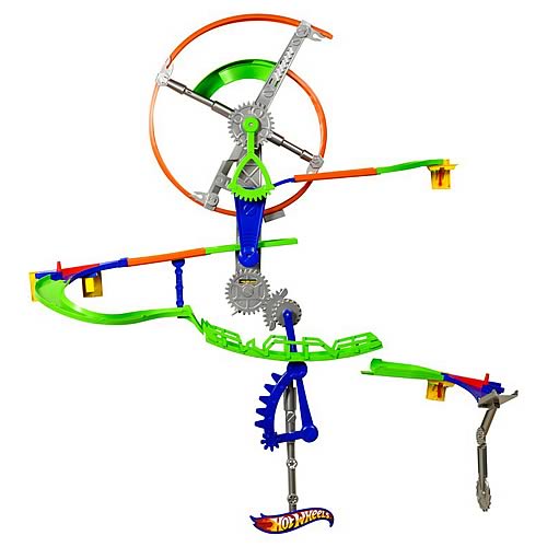 Hot Wheels Wall Tracks Auto Motion Speedway Playset