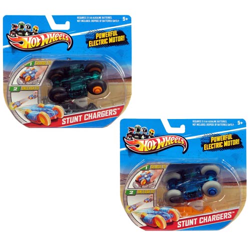 Hot Wheels Stunt Chargers Die-Cast Vehicle Case