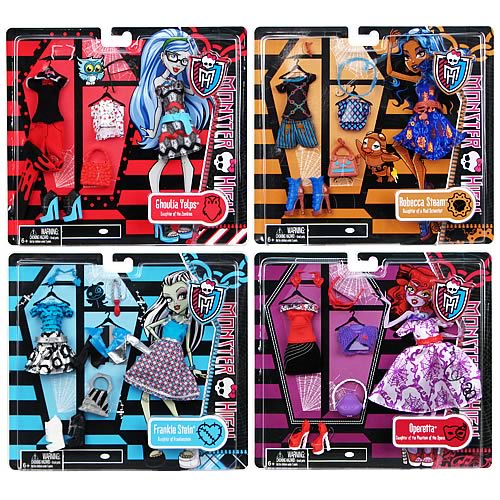 Monster High Core Fashion Pack Doll Accessory Case