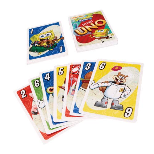 SpongeBob SquarePants My First UNO Card Game