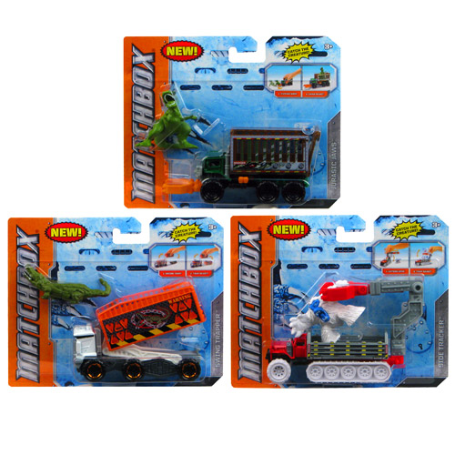 Matchbox Creature Catchers Vehicle and Figure 2-Pack Case