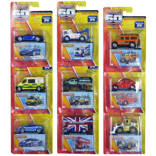 Matchbox 60th Anniversary Wave 3 Vehicle Case