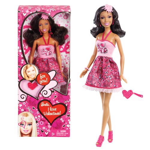 Barbie I Love Valentines! African American Barbie Doll