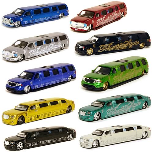 Donald Trump 1:64 Scale Die-Cast Limousine Case