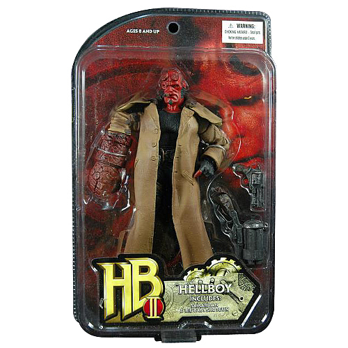 Hellboy II The Golden Army Hellboy (Closed Mouth) Figure