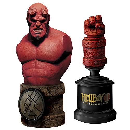 Hellboy II The Golden Army Roto Bust Set