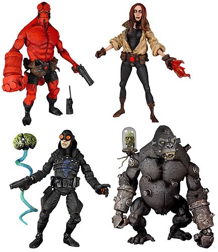 Hellboy Comic Figures Series 1 Set