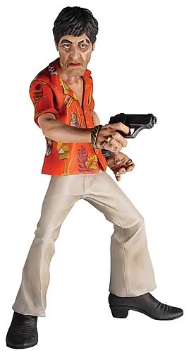 Scarface in Hawaiian Shirt Action Figure