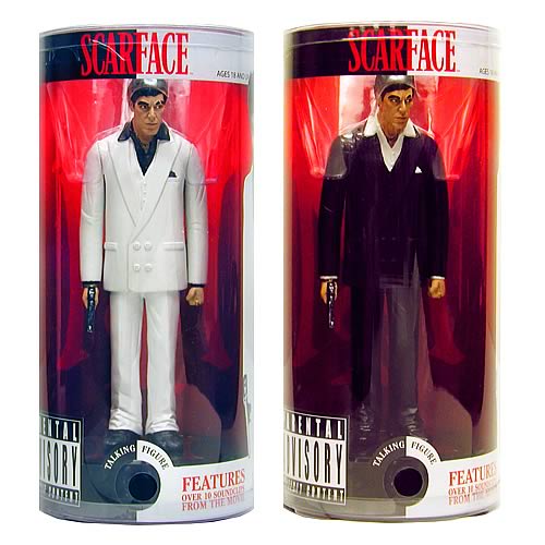Scarface 9-Inch Explicit Talking Figure Case