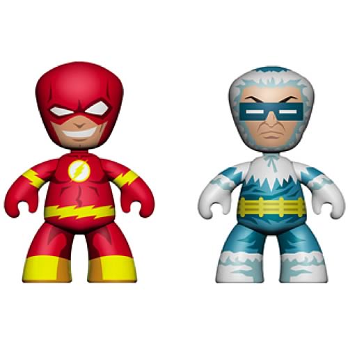 DC Universe Mini Mez-Itz Flash and Captain Cold Figures