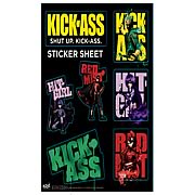 Kick-Ass Sticker Sheet