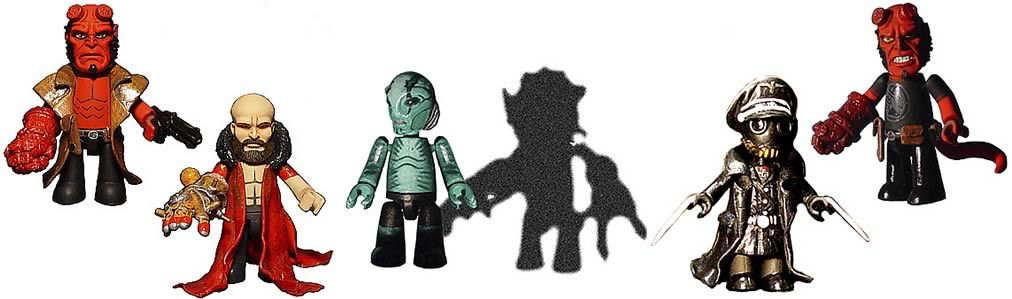 Hellboy Mez-Itz Complete Set