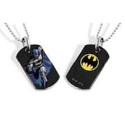 Batman Running Dog Tag Necklace