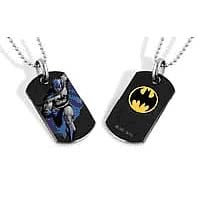 Batman Running Dog Tag Necklace