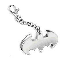 Batman Steel Emblem Key Chain
