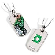 Green Lantern Hal Jordan Dog Tag Necklace