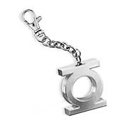 Green Lantern Steel Emblem Key Chain
