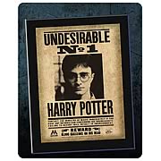 Harry Potter Undesirable No. 1 Mounted Sign