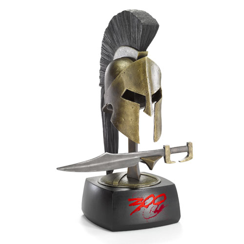 300 King Leonidas' Sword and Helmet Mini Replica Set