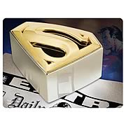 Superman Returns Gold and Silver Plated Paperweight