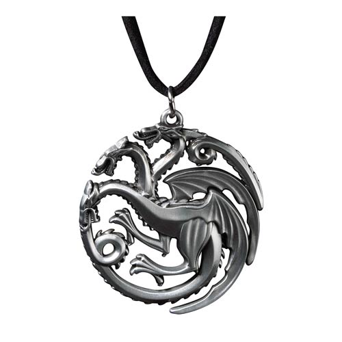 Game of Thrones Targaryen Pendant Necklace