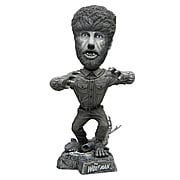 Universal Monsters Wolfman Black and White Head Knocker