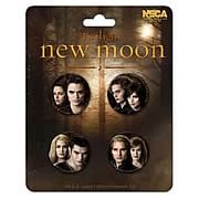Twilight New Moon Cullen Family Pin 4-Pack