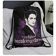 Twilight Breaking Dawn Edward Swirls Drawstring Bag