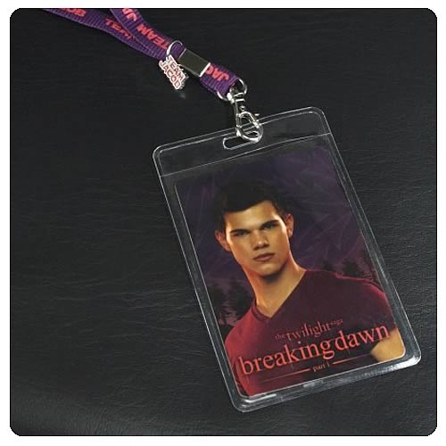 Twilight Breaking Dawn Jacob with Charm Lanyard