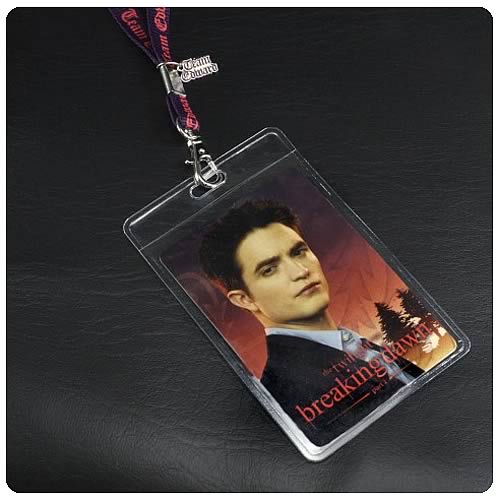 Twilight Breaking Dawn Edward with Charm Lanyard