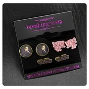 Twilight Breaking Dawn Team Edward with Lions Earrings Set