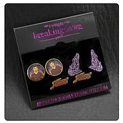 Twilight Breaking Dawn Team Jacob with Wolves Earrings Set