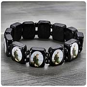 Twilight Breaking Dawn St. Jude Wooden Bracelet