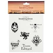 Twilight Breaking Dawn Edward Temporary Tattoo
