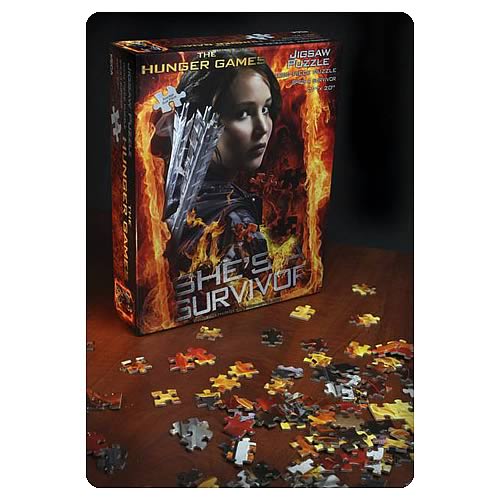 Hunger Games Movie She's A Survivor Jigsaw Puzzle