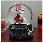 Snow Globes > Nightmare Before Christmas - From Halloweentown to your home! High-quality and hand-painted! Relive your favorite moments from  The Nightmare Before Christmas ! From Halloweentown to your home, spread some holiday cheer with this Nightmare Before Christmas Santa Jack Water Ball! Made from high-quality resin and hand-painted, this water ball features Jack Skellington as Sandy Claws, from Tim Burtons classic  The Nightmare Before Christmas. Order yours today!: Sizes 
