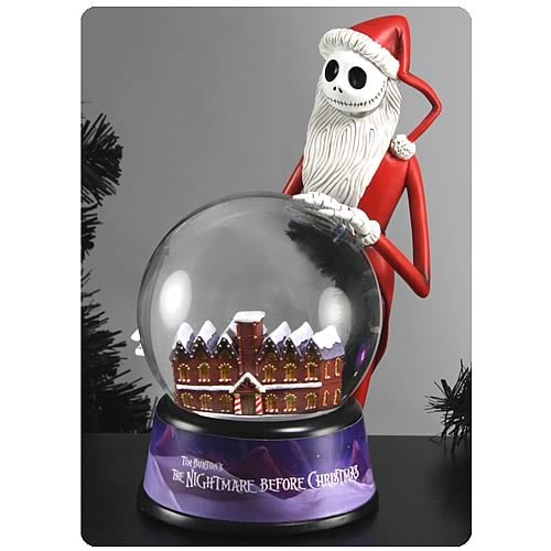 neca nightmare before christmas snow globes nightmare before christmas ...