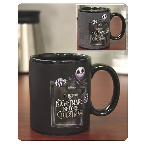 Nightmare Before Christmas Jack Pattern Mug