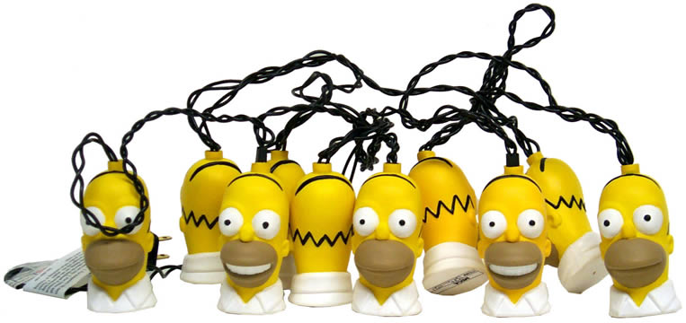 Homer Simpson Light Set