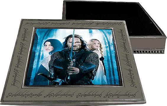 LOTR Pewter Jewelry Box