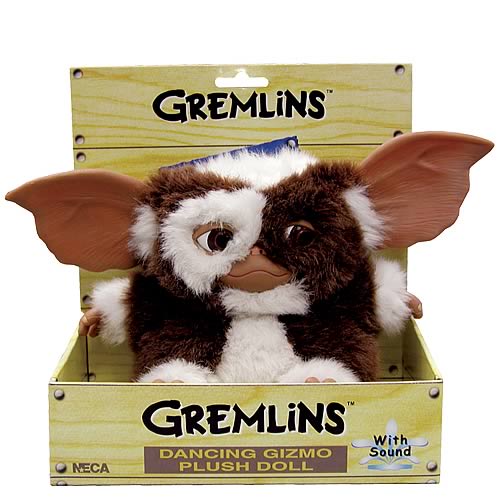 Gremlins Plush Dancing Gizmo with Sound, Not Mint
